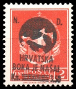Nezavisna Drzava Hrvatska - Boka Kotorska - Verzija 2 - 2 Cent Nezavisna Drzava Hrvatska - Boka Kotorska - Verzija 2 - 2 Cent